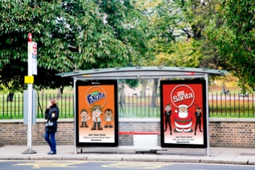 Bus Shelter Advert