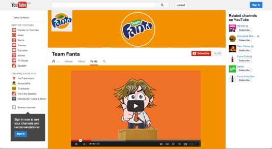 Team Fanta YouTube Channel
